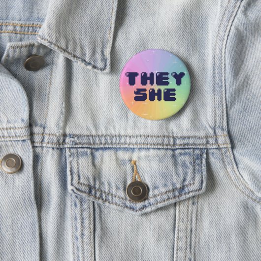 Ze Pronoun Button (In situ)