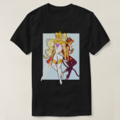 ze ra catra Sticker T-shirt (Design voorkant)