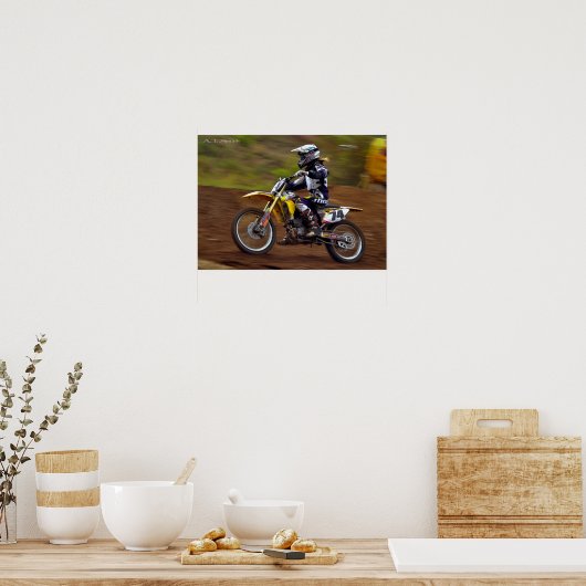 Ze Rides Poster (Keuken)