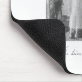 Ze rijdt een Duesenberg Muismat (Hoek)