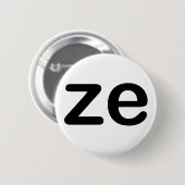 Ze Ronde Button 5,7 Cm (Voorkant /achterkant)