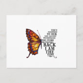 Ze schreeuwden haar dat je het Storm niet kan weer Briefkaart (Voorkant)