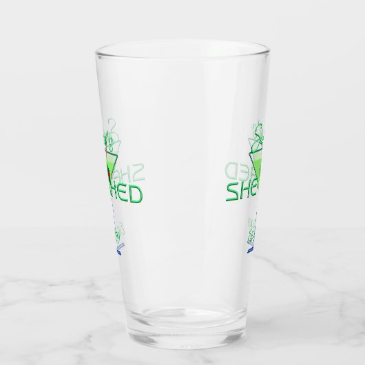 Ze schuurt kroeg pint bier glazen drinkware (Links)