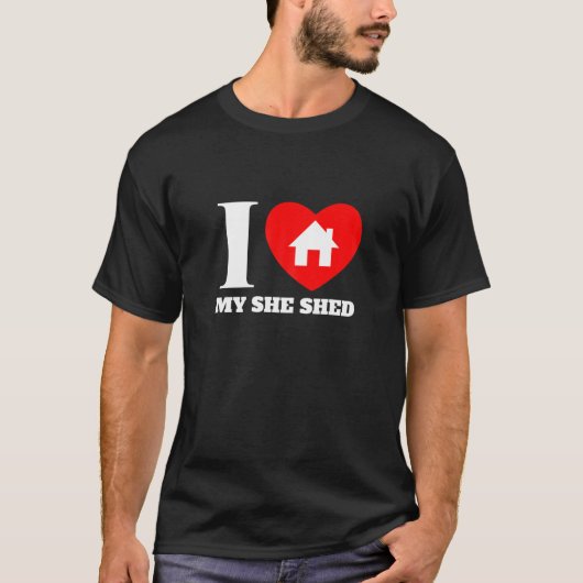Ze Shed and Lady Cave T-shirt (Voorkant)