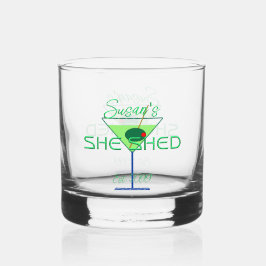 Ze Shed Pub Rocks Whiskey Bril Drinkware Whisky Glas