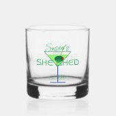 Ze Shed Pub Rocks Whiskey Bril Drinkware Whisky Glas (Achterkant)