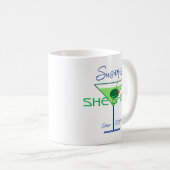 Ze Shed Woman's Man Cave Bar Koffiemok (Voorkant rechts)