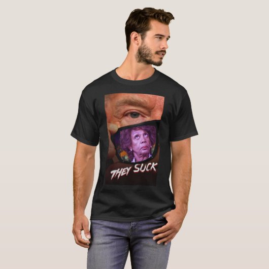 Ze slokken t-shirt (Voorkant volledig)