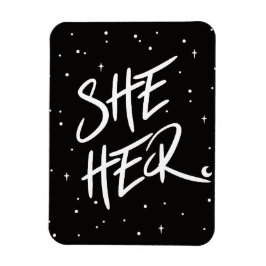 Ze speelt haar voornaamwoorden magneet