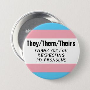 Ze spreken hen uit als trans-Button Ronde Button 7,6 Cm