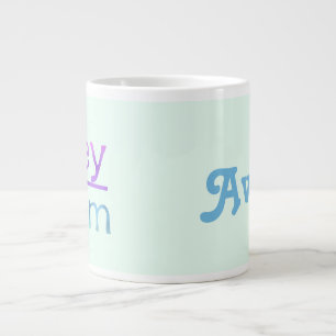 Ze spreken ze uit JOUW NAAM kleurrijk Grote Koffiekop