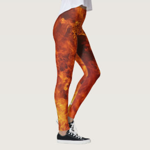 Ze staat in brand leggings