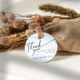 Ze staat op Cloud Nine Vrijgezellenfeest Thank You Bedankjes Labels