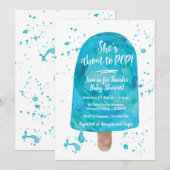 Ze staat op het punt de POP te worden van Blue Bab Kaart (Voorkant / Achterkant)