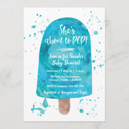 Ze staat op het punt de POP te worden van Blue Bab Kaart