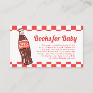 Ze staat op het punt om te barsten Sodawater Baby  Informatiekaartje