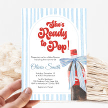 Ze staat op het punt te bevallen Baby Shower Uitno