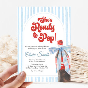 Ze staat op het punt te bevallen Baby Shower Uitno Kaart