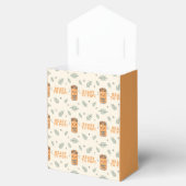 Ze staat op springen Oranje Boho Kawaii Frisdrank Bedankdoosjes (Geopend)