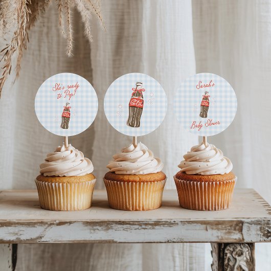 Ze staat op springen Ronde cirkel Labelstickers Sticker
