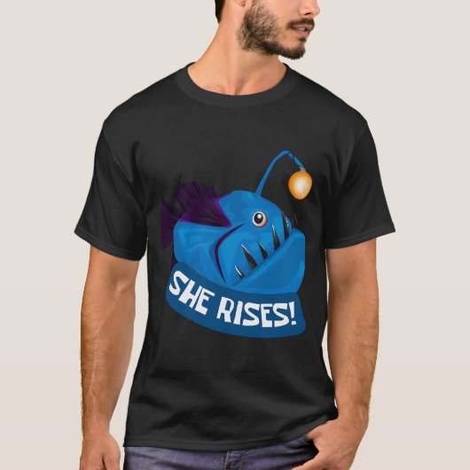 Ze stijgt Zeeduivel T-shirt (Voorkant)