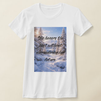 Ze Stopte Met Zich Verontschuldigen - Affirmatie C T-shirt