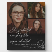 Ze studeerde af aan het Super Educated Photo Afstu Fotoplaat (Voorkant)