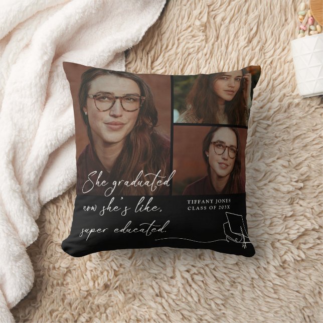 Ze studeerde af aan het Super Educated Photo Afstu Kussen (Deken)