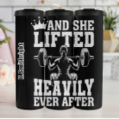 Ze tilde zwaar op, nooit daarna thermosbeker