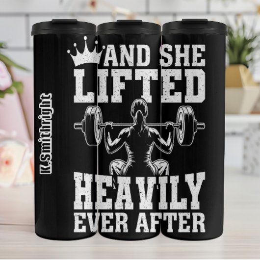 Ze tilde zwaar op, nooit daarna thermosbeker