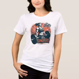 Ze tilt op, ze verovert Tri-Blend shirt