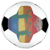 Ze trouwden met de regenboogbruiloft van Yeshaya D Voetbal (Gedraaid)