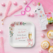 ZE TROUWT BRUIDSSCHMAUS PAPIEREN BORDJE (Feest)