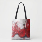 "Ze Twirls" Art Canvas tas (Voorkant)