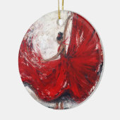 "Ze Twirls" Art Ornament (Links)