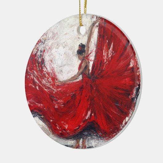 "Ze Twirls" Art Ornament (Links)