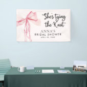 Ze Tying The Knot Vrijgezellenfeest Welkomstbord Spandoek (Beurs)