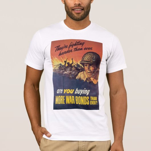 Ze vechten harder dan ooit t-shirt (Voorkant)
