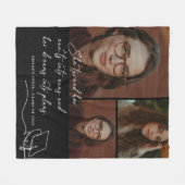 Ze veranderde haar Cants in blikjes Foto Afstudere Fleece Deken (Voorkant (Horizontaal))