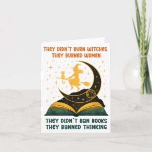 Ze verboden geen boeken, ze verboden denken _1  kaart