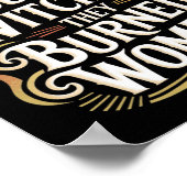 Ze verbrandden geen heksen, ze verbrandden heksen poster (Hoek)