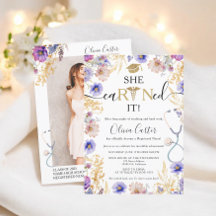 Ze verdiende het Wildflower Gold RN afstudeerfeest