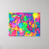 Ze verdraagt de felle vlinder canvas afdruk (Voorkant)