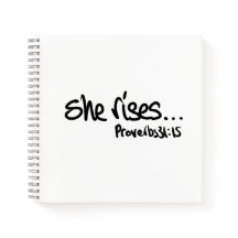 Ze verhoogt Citaat Proverbs 31 Christelijke typogr