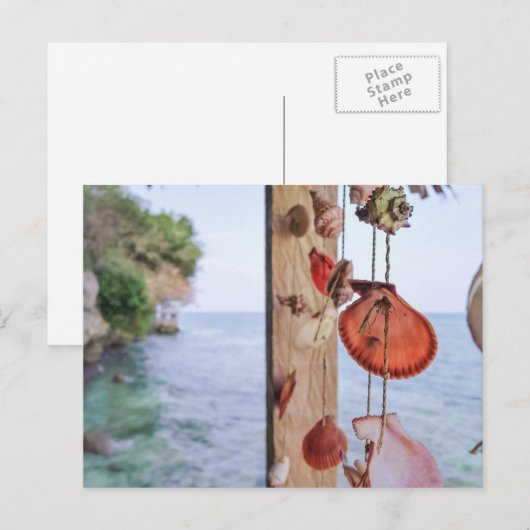 Ze verkoopt zeeschelpen briefkaart (Voorkant / Achterkant)