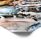 Ze verkoopt zeeschelpen poster (Hoek)