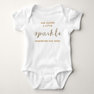 Ze verlaat een klein Sparkle™ Baby Shirt