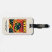 Ze verrijzen Cicada ontwaken Bagagelabel (Achterkant horizontaal)