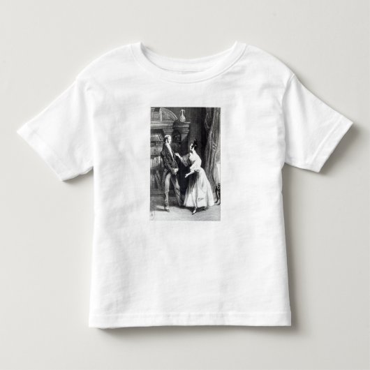Ze vertelde hem wat Darcy vrijwillig had Kinder Shirts (Voorkant)