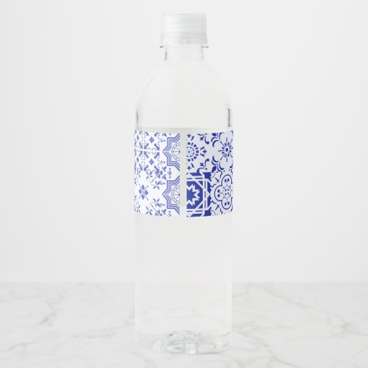 Ze Vierde Haar Bruidsfeest 'Main Squeeze' Waterfles Etiket (Achterkant)